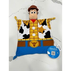 Little Sleepies Disney Toy Story Woody Lovey Bamboo Viscose Security Blanket NWT